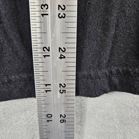 Taco Bell Shirt Mens Size Medium Black Graphic Employee Button Uniform Henley - Picture 4 of 8